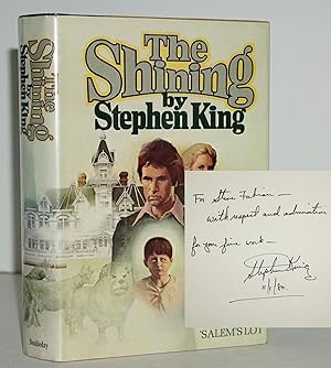 Imagen del vendedor de THE SHINING (Presentation copy to Fantasy/Science Fiction/Horror artist Steven Fabian) a la venta por Meier And Sons Rare Books