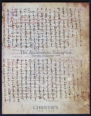 The Archimedes Palimpsest