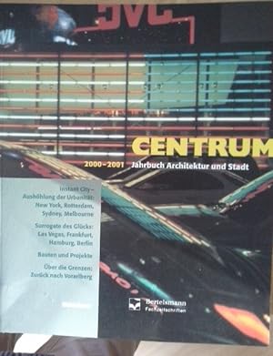 Immagine del venditore per Centrum. Jahrbuch Architektur und Stadt, 2000-2001 venduto da Herr Klaus Dieter Boettcher
