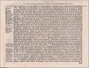 Hospitals for the Poor Act 1597 c. 5. An Act for erecting of Hospitals, or Abiding and Working Ho...