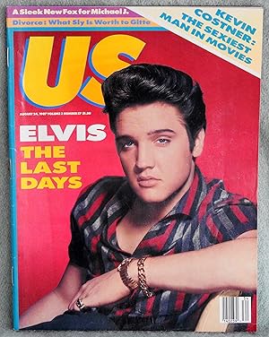 Imagen del vendedor de US Magazine August 24, 1987 Elvis: The Last Days a la venta por Argyl Houser, Bookseller