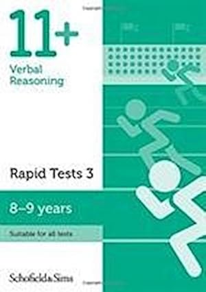 Bild des Verkufers fr 11+ Verbal Reasoning Rapid Tests Book 3: Year 4, Ages 8-9 zum Verkauf von Smartbuy