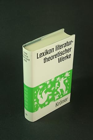 Imagen del vendedor de Lexikon literaturtheoretischer Werke. Hrsg. von Rolf Gnter Renner und Engelbert Habekost a la venta por Steven Wolfe Books