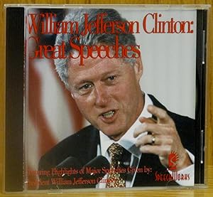 Seller image for William Jefferson Clinton: Great Speeches (Audio CD) for sale by Schroeder's Book Haven