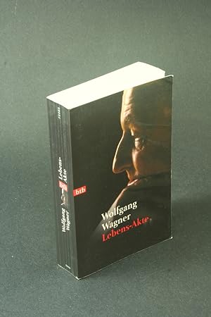Imagen del vendedor de Lebens-Akte: Autobiographie. a la venta por Steven Wolfe Books