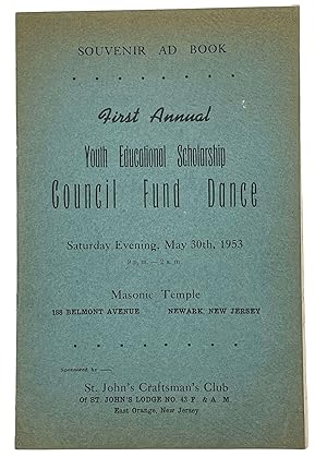 Souvenir Ad Book First Annual Youth Education Scholarship Council Fund Dance
