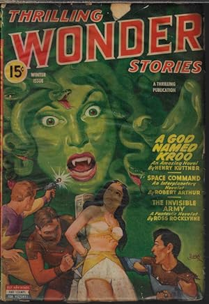 Imagen del vendedor de THRILLING WONDER Stories: Winter 1944 a la venta por Books from the Crypt