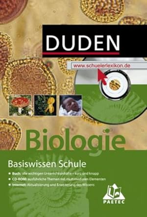 Bild des Verkufers fr Duden Basiswissen Schule, m. CD-ROM, Biologie: Das Standardwerk fr Schler zum Verkauf von Gerald Wollermann