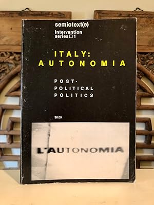 Bild des Verkufers fr semiotext(e) 9, Vol. III No. 3 1980: Intervention series 1 Italy: Autonomia Post-political Politics zum Verkauf von Long Brothers Fine & Rare Books, ABAA