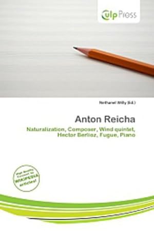 Immagine del venditore per Anton Reicha venduto da AHA-BUCH GmbH