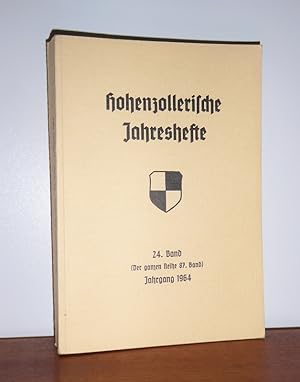 Hohenzollerische Jahreshefte 24. Band. - der ganzen Reihe 87. Band. Jahrgang 1964.