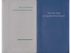 Bild des Verkufers fr 2 Titel. 1.) Dr. Dorothea Schmidt und Jutta Schicht: Kost bei Magen- und Darmerkrankungen 2.) Dr. Dorothea Schmidt und Jutta Schicht: Kost bei Leber- und Gallenerkrankungen zum Verkauf von Agrotinas VersandHandel