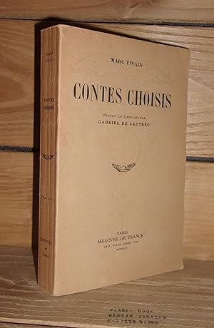 Seller image for CONTES CHOISIS for sale by Planet's books