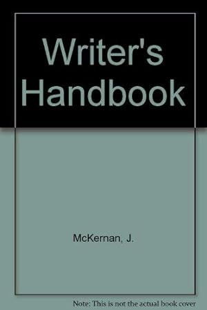 Bild des Verkufers fr Writer's Handbook zum Verkauf von WeBuyBooks