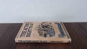 Seller image for The Actors Right To Act for sale by BoundlessBookstore
