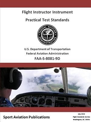 Image du vendeur pour Flight Instructor Instrument Practical Test Standards - Airplane and Helicopter mis en vente par GreatBookPrices