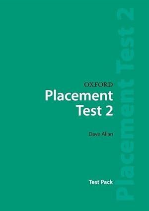 Immagine del venditore per Oxford Placement Tests 2: Test Pack (Paperback) venduto da Grand Eagle Retail
