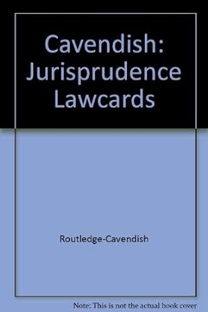 Bild des Verkufers fr Cavendish: Jurisprudence Lawcards zum Verkauf von WeBuyBooks