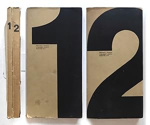 Giancarlo Iliprandi. Linguaggio grafico Numero 1 e 2. Editoriale A-Z 1964