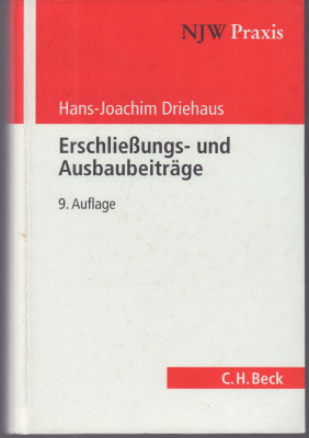 Immagine del venditore per Erschlieungs- und Ausbaubeitrge. venduto da Antiquariat Jenischek