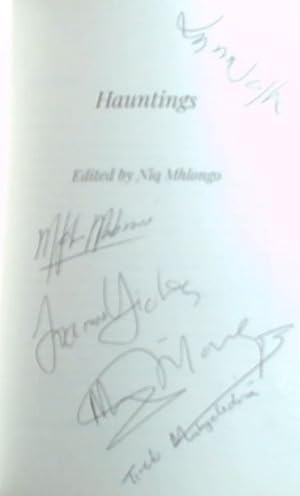 Image du vendeur pour Hauntings (Signed by the author and Contributors) mis en vente par Chapter 1