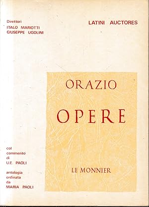 Opere. Testo in Italiano e Latino