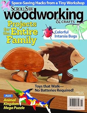 Seller image for Scroll Saw Woodworking & Crafts Issue 82 Spring 2021 for sale by Grand Eagle Retail