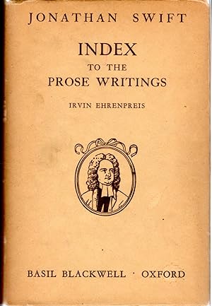Image du vendeur pour Index to the Prose Writings (Prose Writings of Jonathan Swift, Volume XIV) mis en vente par Dorley House Books, Inc.