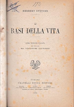 Le basi della vita