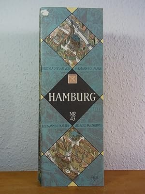 Seller image for Bollmannplan Nr. 43. Hamburg wie es im Sommer 1964 aussah. Bildstadtplan for sale by Antiquariat Weber