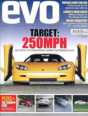 Bild des Verkufers fr EVO Magazine November 2004 : Number 73 zum Verkauf von Godley Books