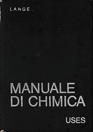 Image du vendeur pour Manuale di Chimica mis en vente par librisaggi