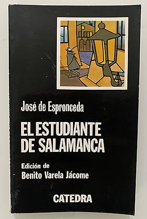 Immagine del venditore per El estudiante de Salamanca venduto da Nk Libros