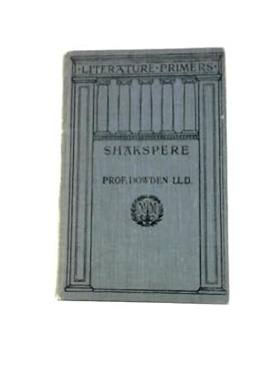 Bild des Verkufers fr Shakespeare zum Verkauf von World of Rare Books