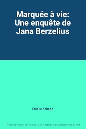 Seller image for Marque  vie: Une enqute de Jana Berzelius for sale by Ammareal