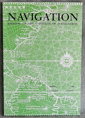 Imagen del vendedor de Navigation: Journal of the Institute of Navigation Spring 1996 Volume 43 Number 1 a la venta por Argyl Houser, Bookseller