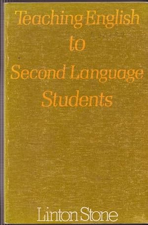Bild des Verkufers fr Teaching English to Second Language Students. zum Verkauf von La Librera, Iberoamerikan. Buchhandlung