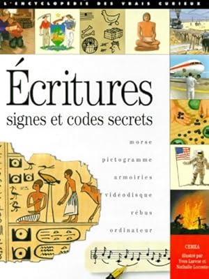 Imagen del vendedor de Ecriture. : Signes et codes secrets morse pictogramme armoiries videodisque r?bus ordinateur - G?rard Castellani a la venta por Book Hmisphres