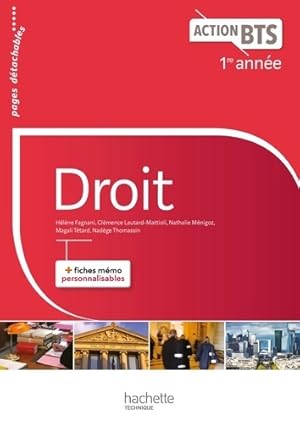 Action BTS droit BTS 1re ann e - livre  l ve - ed. 2017 - H l ne Fagnani