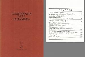 Bild des Verkufers fr Cuadernos de la Alhambra. Vol. 22, Granada, 1986. zum Verkauf von La Librera, Iberoamerikan. Buchhandlung