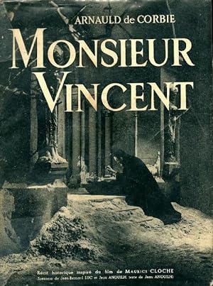 Imagen del vendedor de Monsieur Vincent - Arnaud De Corbie a la venta por Book Hmisphres