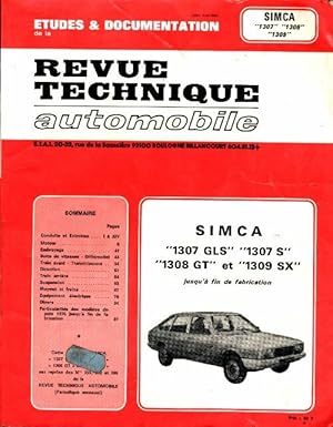 Talbot Simcaq - 1301/1307/1308/1309 - 1970 ? 1979 - Collectif