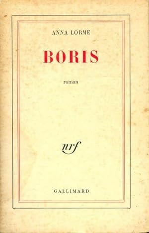 Imagen del vendedor de Boris - Anna Lorme a la venta por Book Hmisphres