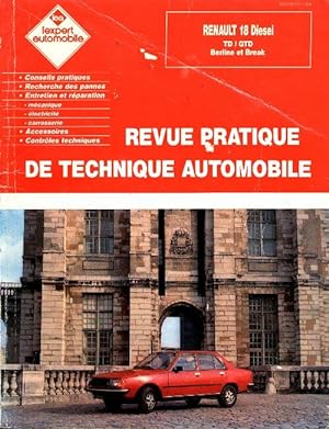 Renault 18 Diesel TD / GTD Berline et break - Collectif