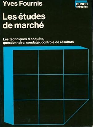 Image du vendeur pour Les ?tudes de march? - Y. Fournis mis en vente par Book Hmisphres