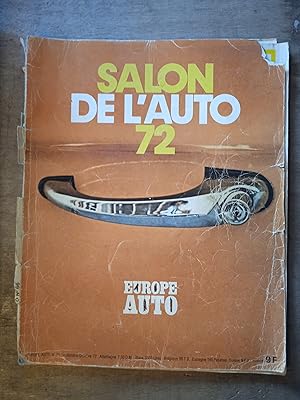 Europe Auto Spécial Salon de l'auto - divers numéros - n°66 salon de l'auto 72 - n°91 salon de l'...