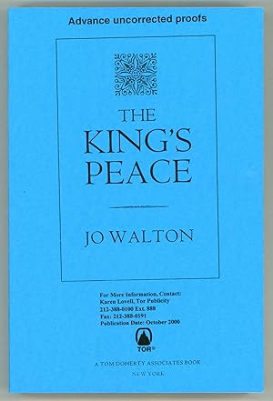 Image du vendeur pour THE KING'S PEACE mis en vente par Currey, L.W. Inc. ABAA/ILAB