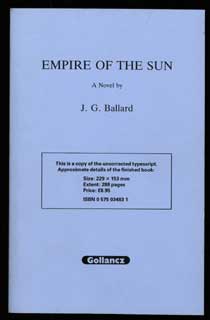 Image du vendeur pour EMPIRE OF THE SUN mis en vente par Currey, L.W. Inc. ABAA/ILAB