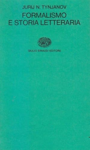 Formalismo e storia letteraria. Tre studi sulla poesia russa