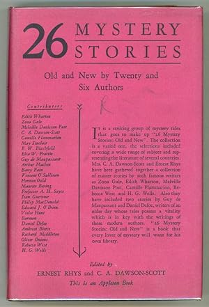 Imagen del vendedor de 26 MYSTERY STORIES OLD AND NEW . a la venta por Currey, L.W. Inc. ABAA/ILAB